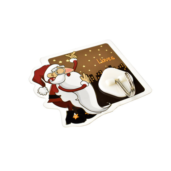 Multimagnets o perchero magnético con diseño navideño para colgar las llaves.