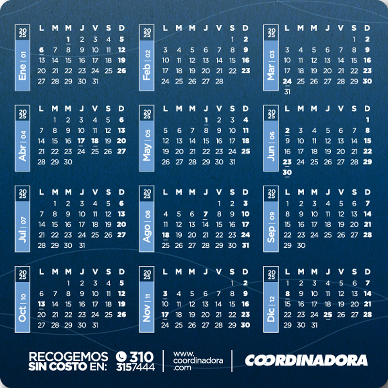 Regalos corporativos-Línea ecológica-Calendarios ecológicos