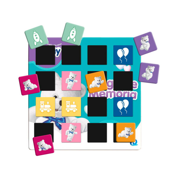 Juego magnético “Busca la pareja” personalizado con la marca Winny.