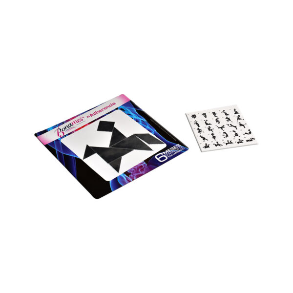 Tangram magnético personalizado ideal para actividades creativas y promocionales.